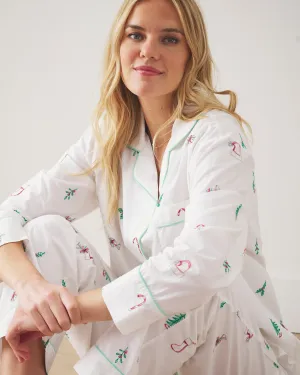 Sweet Wishes - Long PJ Set - Cloud