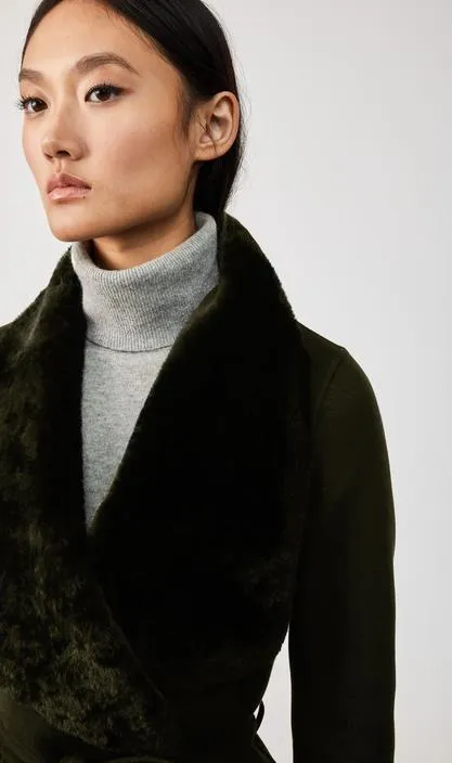 Sybil Wool Coat (Army)