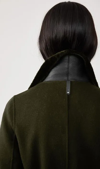 Sybil Wool Coat (Army)