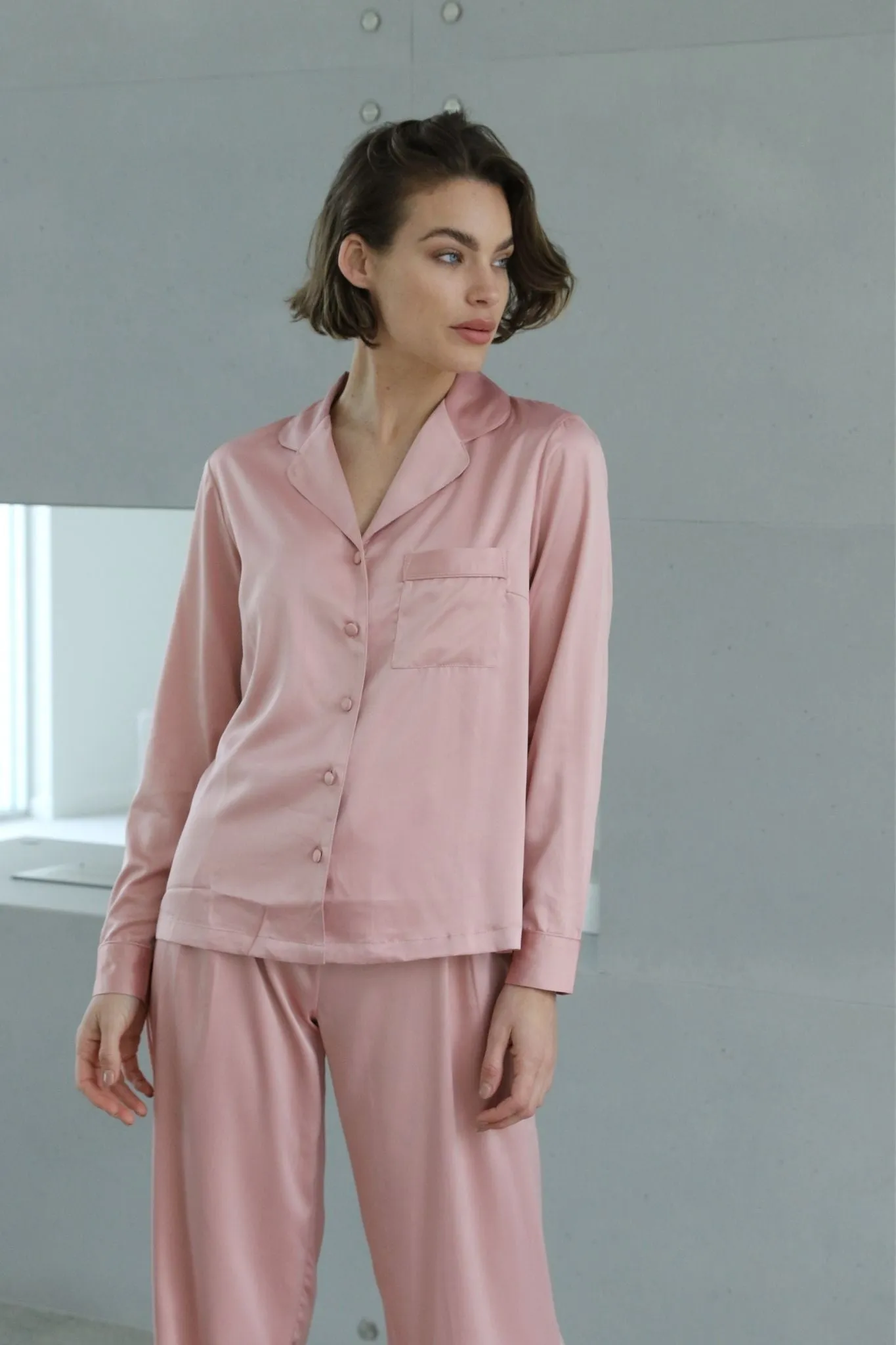 Toni Lounge Pyjama Set - Rust