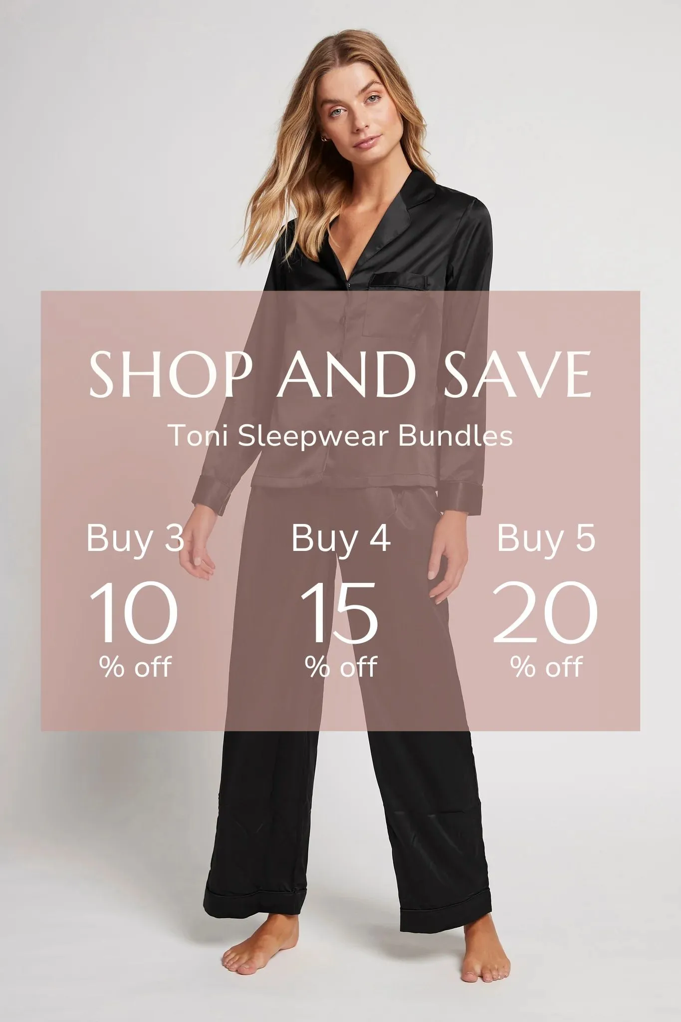 Toni Lounge Pyjama Set - Rust