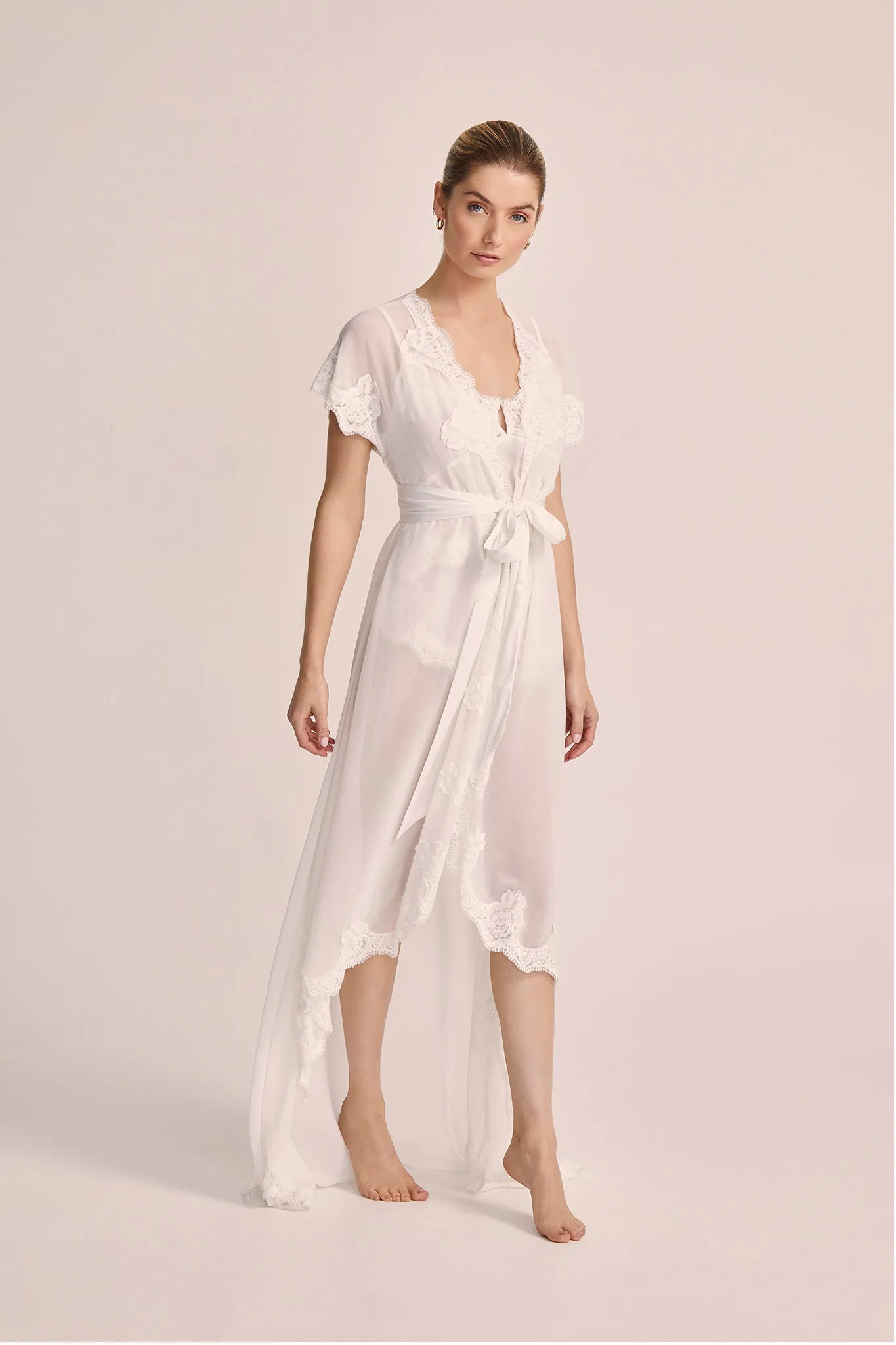 Valentina Chiffon Robe