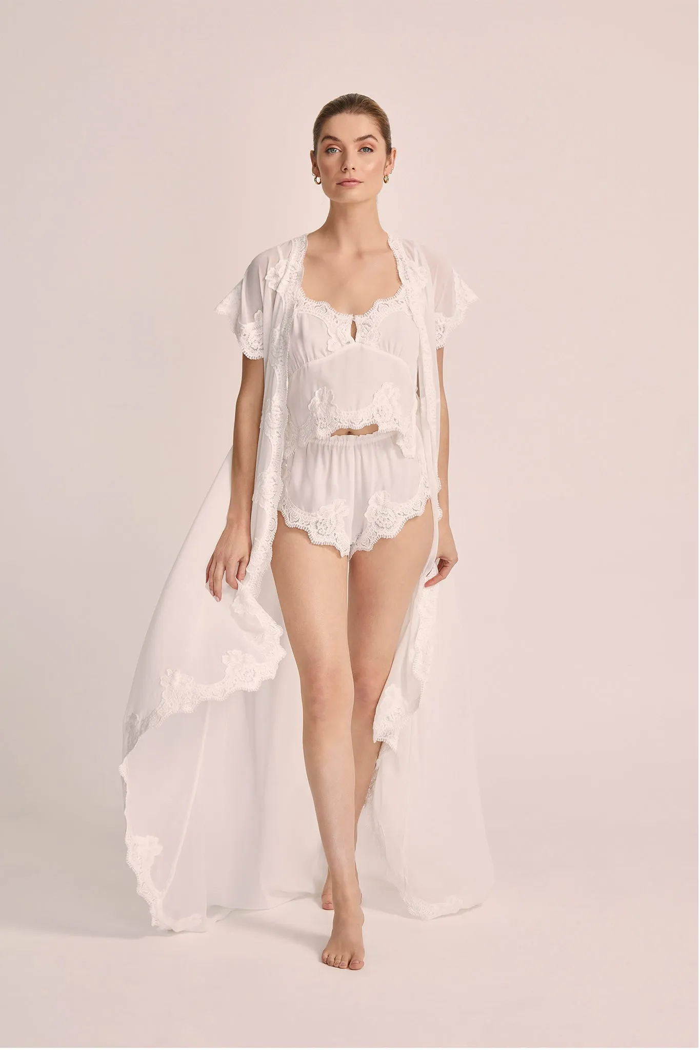 Valentina Chiffon Robe