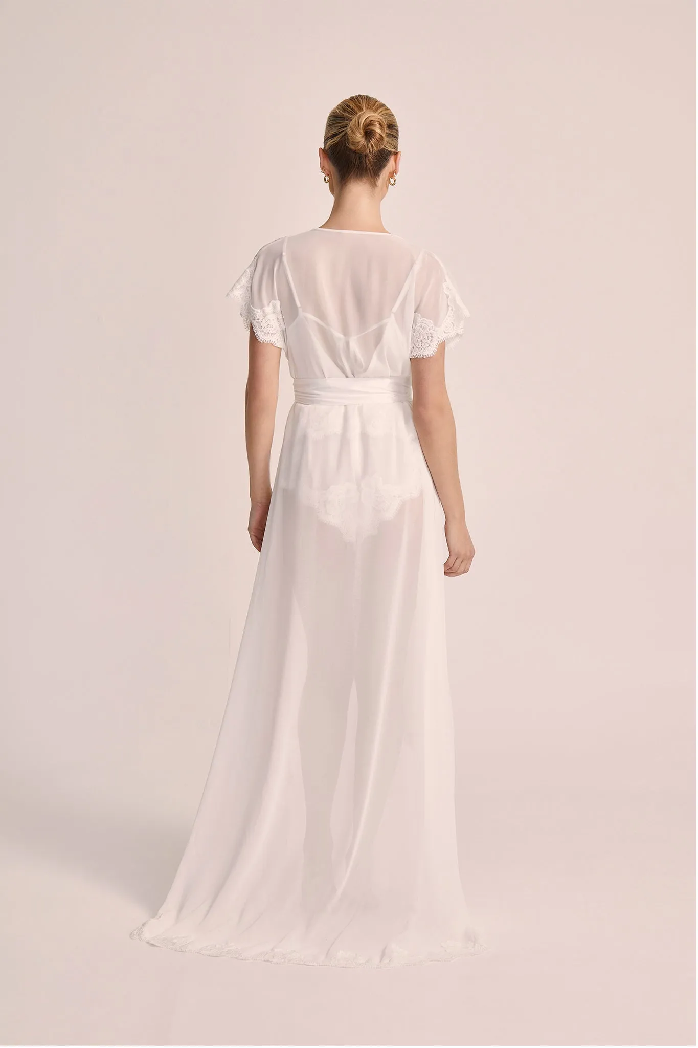 Valentina Chiffon Robe