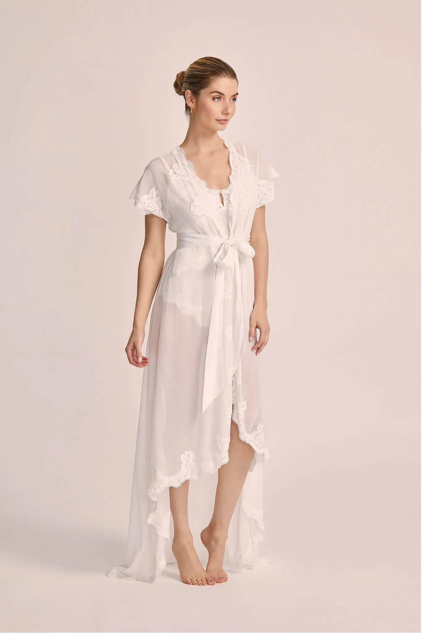 Valentina Chiffon Robe
