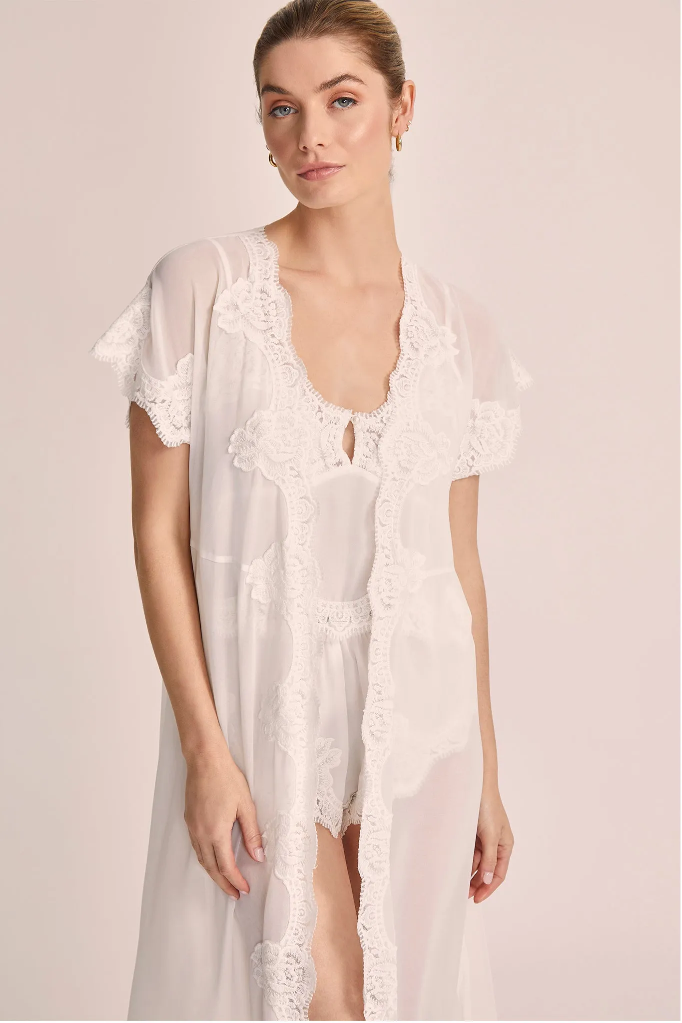 Valentina Chiffon Robe