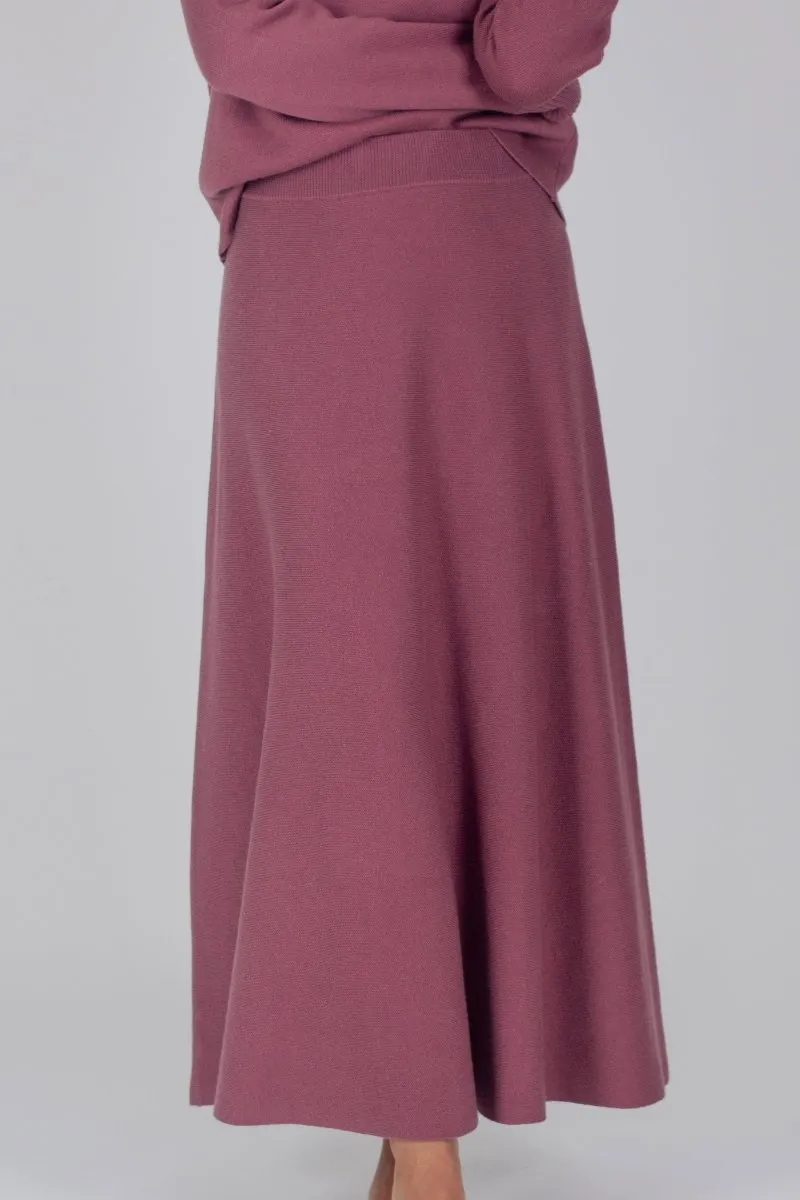 WILLOW SKIRT (PLUM)
