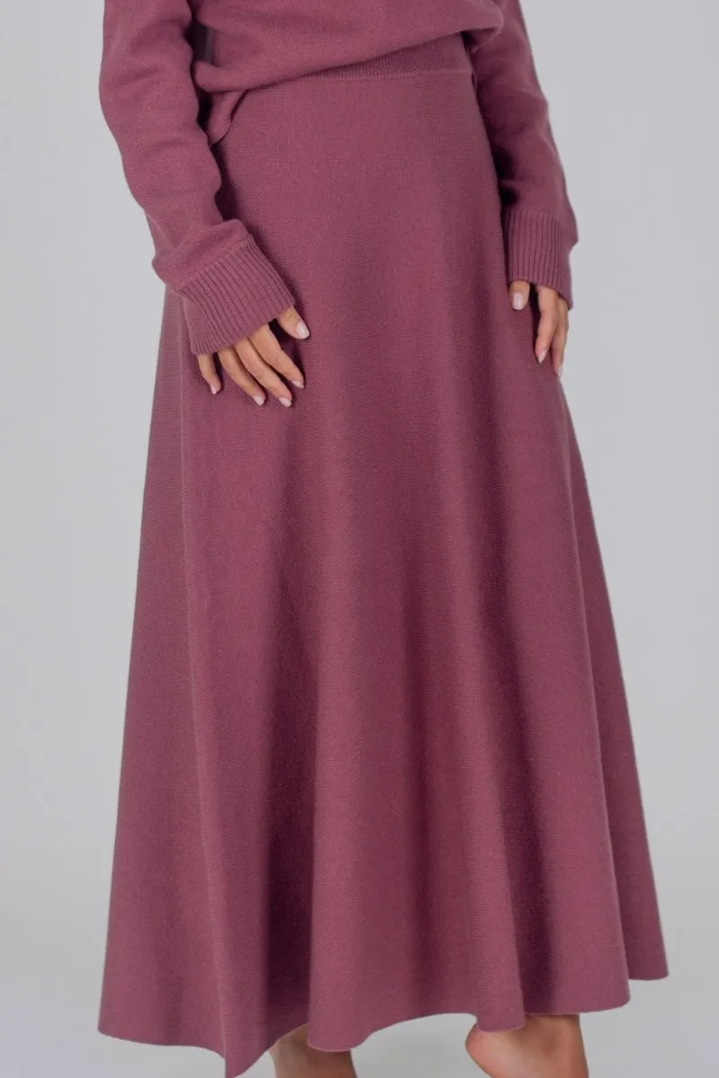 WILLOW SKIRT (PLUM)