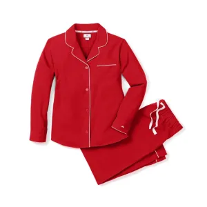 Women's Red Flannel Classic Pajama Set