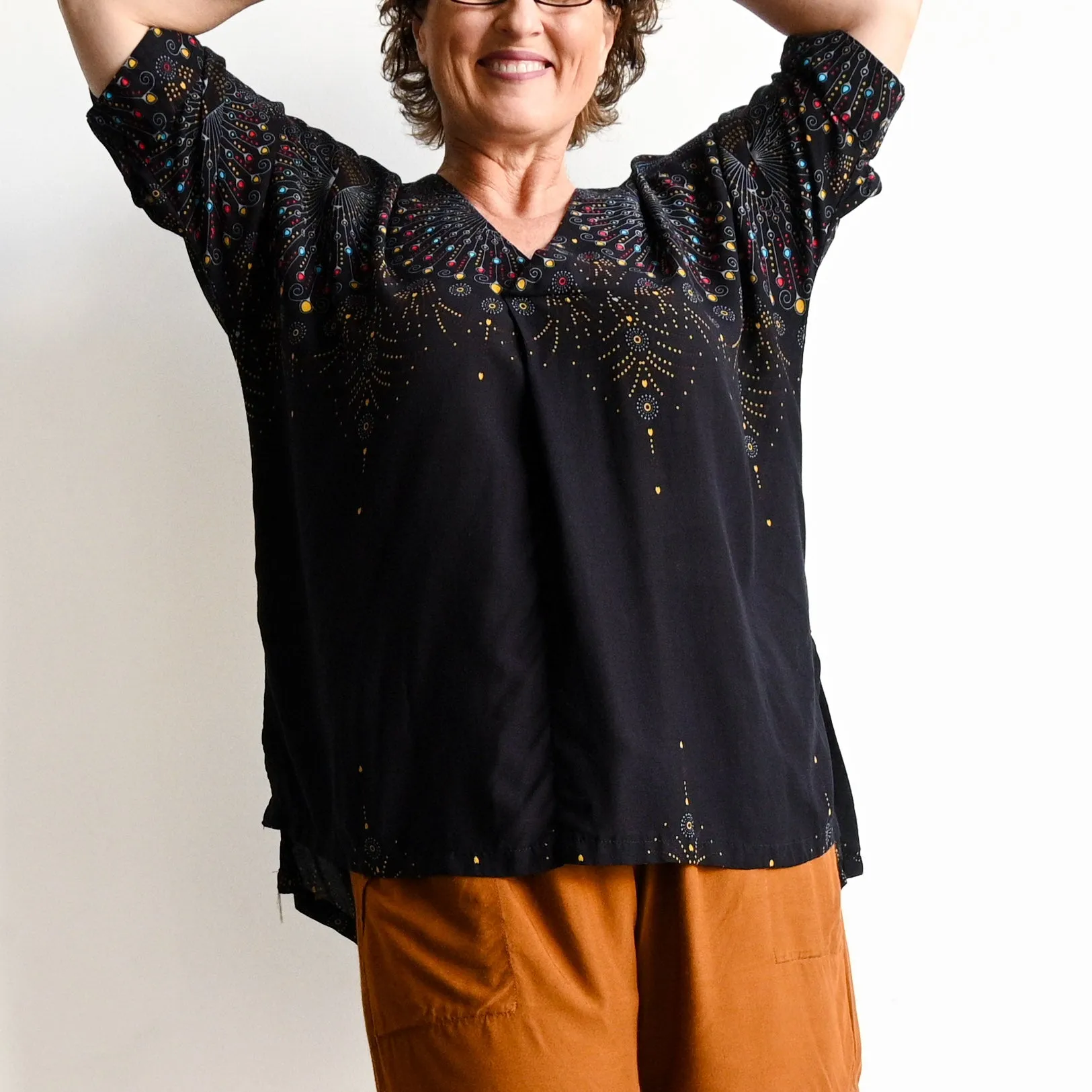 Zen Kaftan Blouse - Bollywood