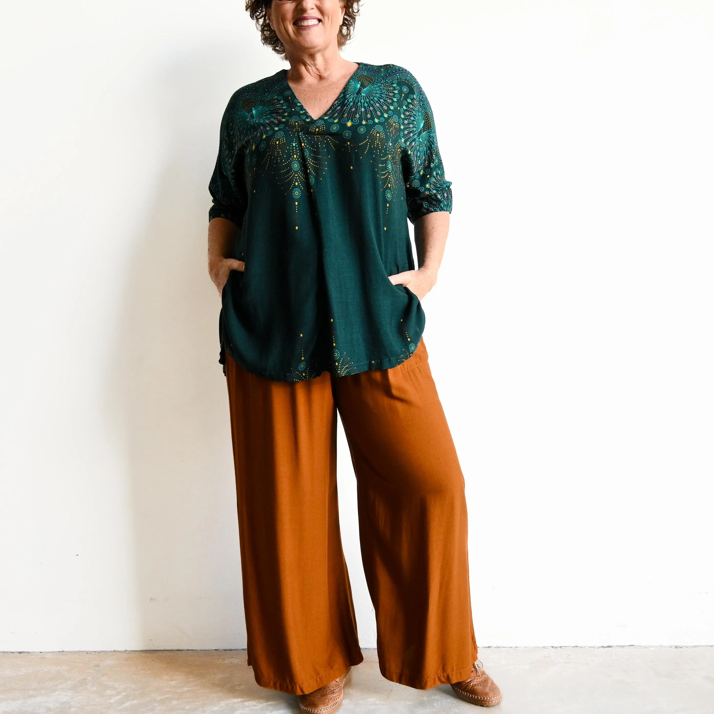 Zen Kaftan Blouse - Bollywood