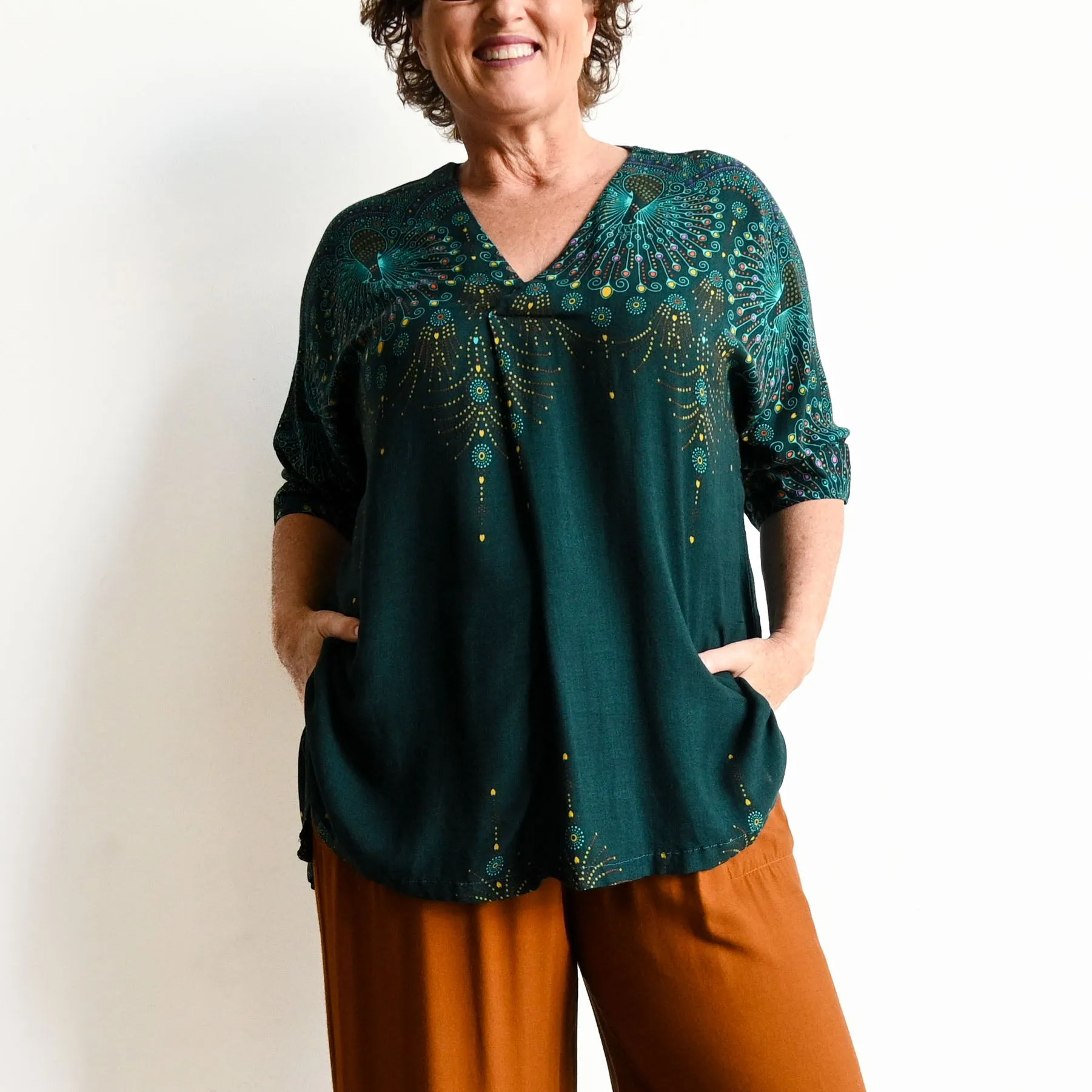 Zen Kaftan Blouse - Bollywood