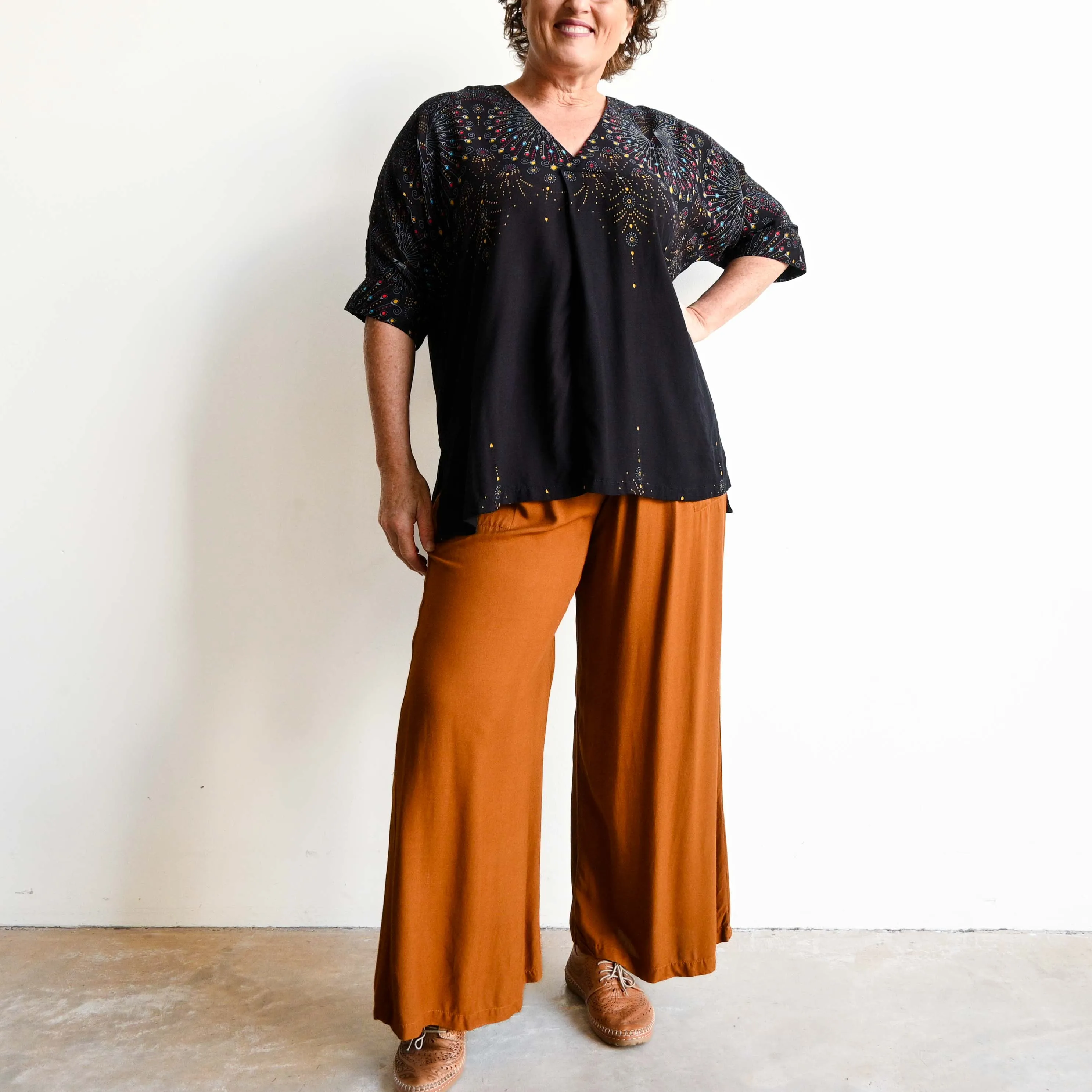 Zen Kaftan Blouse - Bollywood