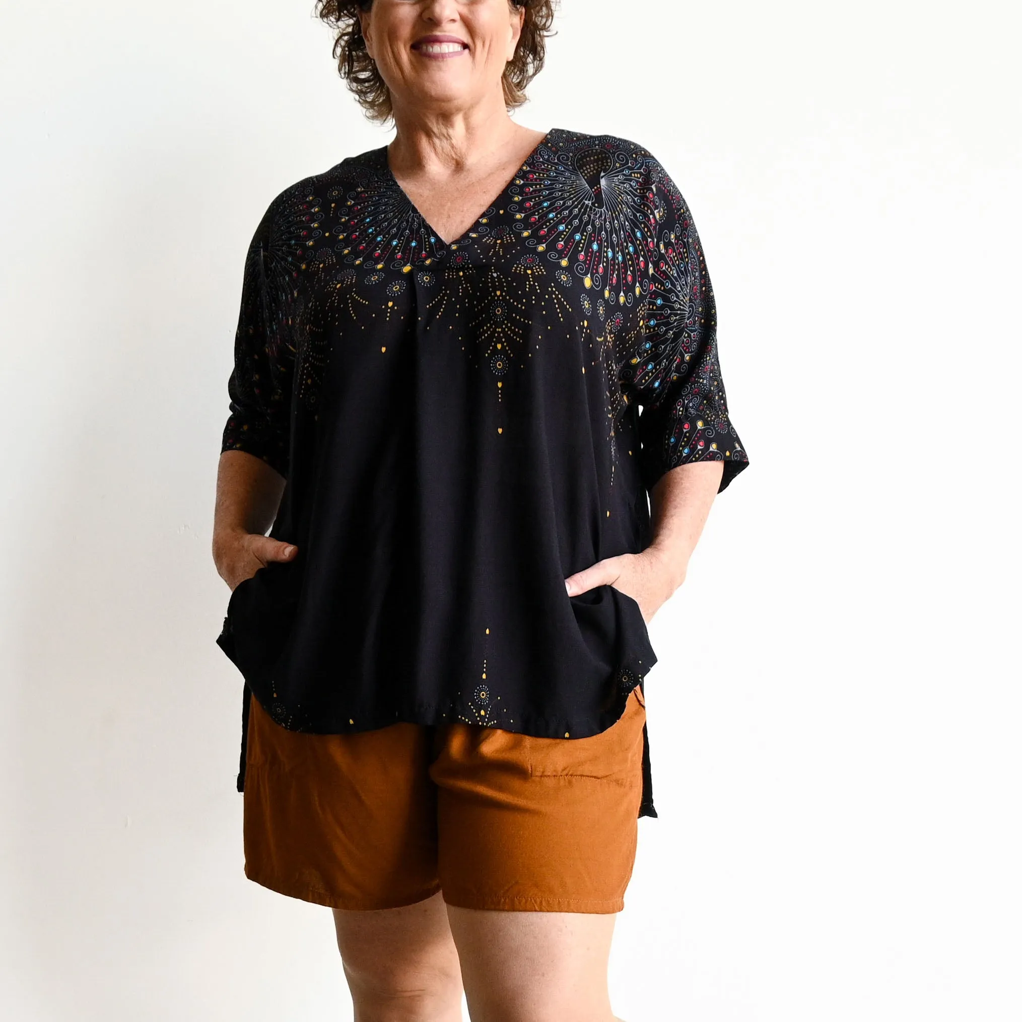 Zen Kaftan Blouse - Bollywood