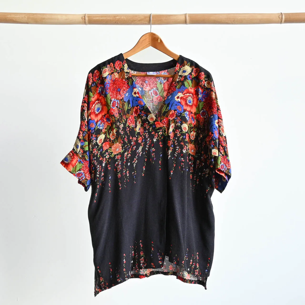 Zen Kaftan Blouse - Floral