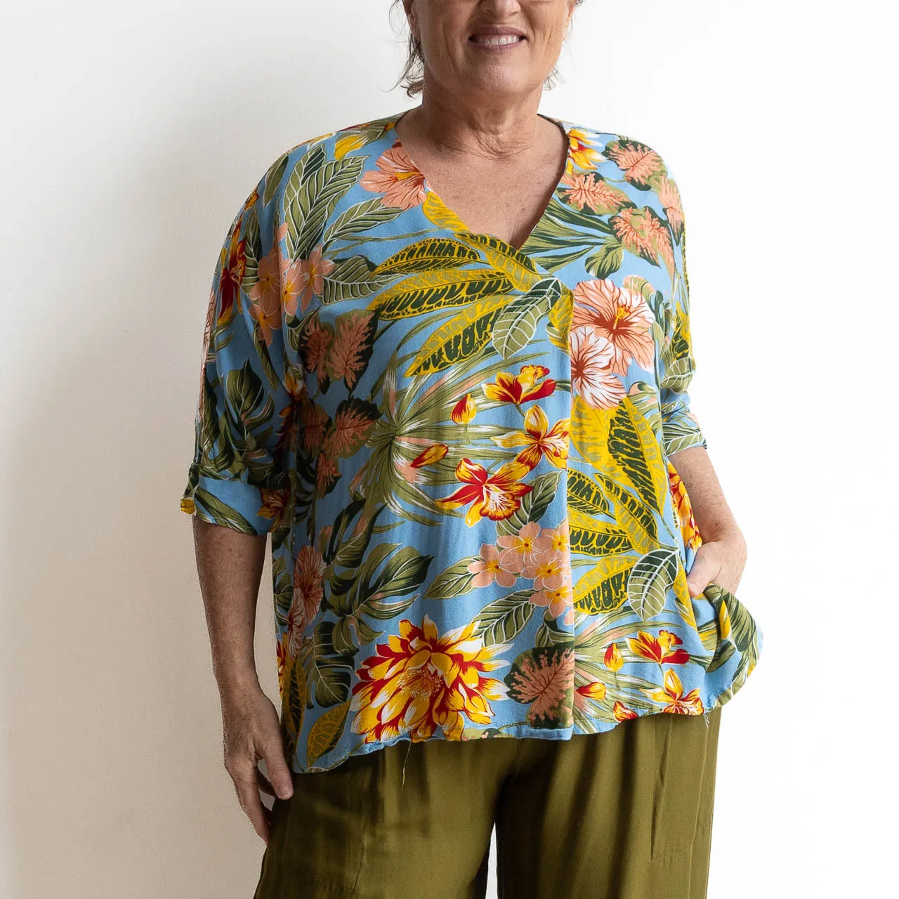 Zen Kaftan Blouse - Paradise