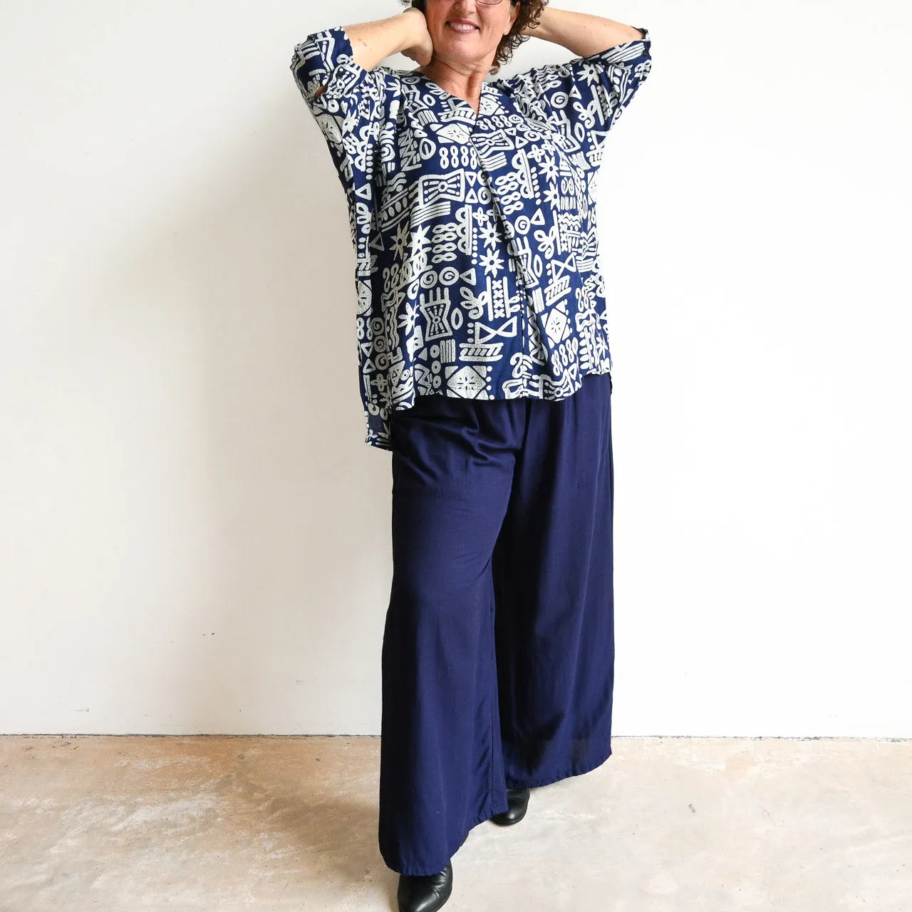 Zen Kaftan Blouse - Tribal